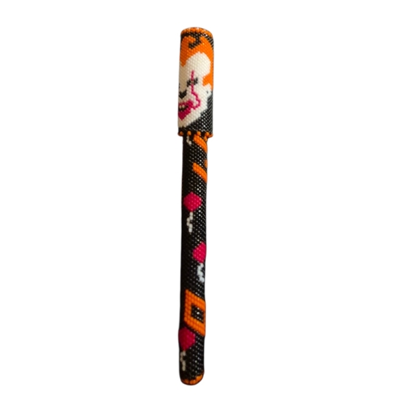Colorful Beaded Pen Cover 